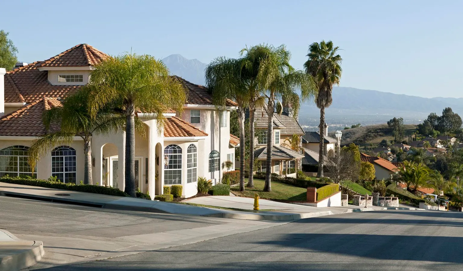 Hillside Estate with Mountain Views